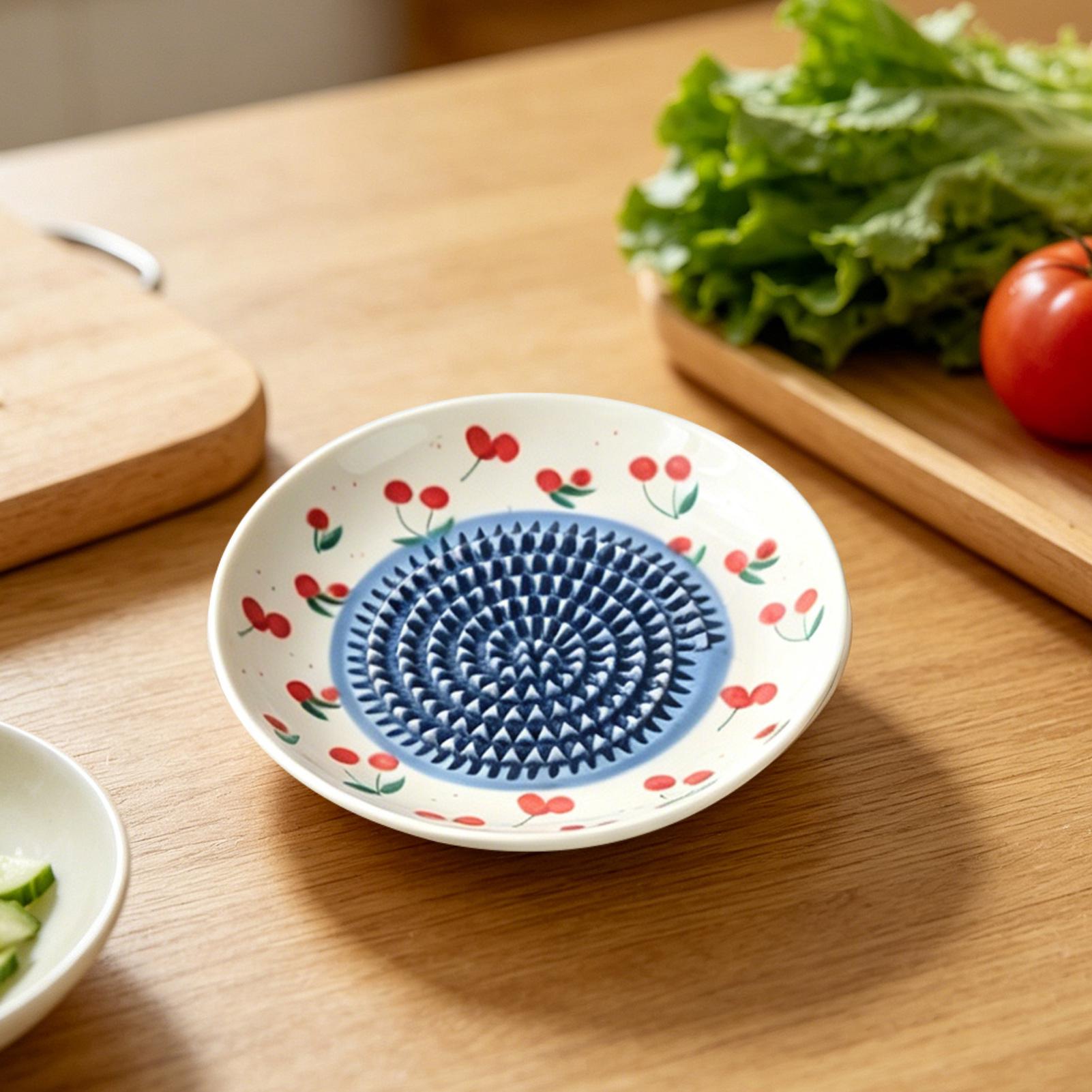 Kitchen Gadgets Garlic - Simple Ceramic Ginger Grater Tool Hand