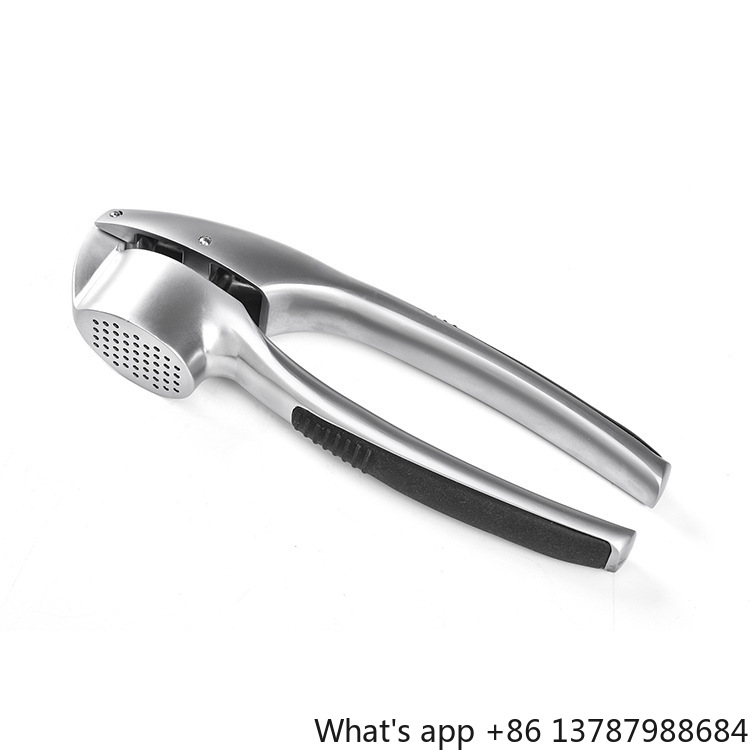 Kitchen Gadgets Garlic - Zinc Alloy Garlic Press, Hand-squeezed Ginger