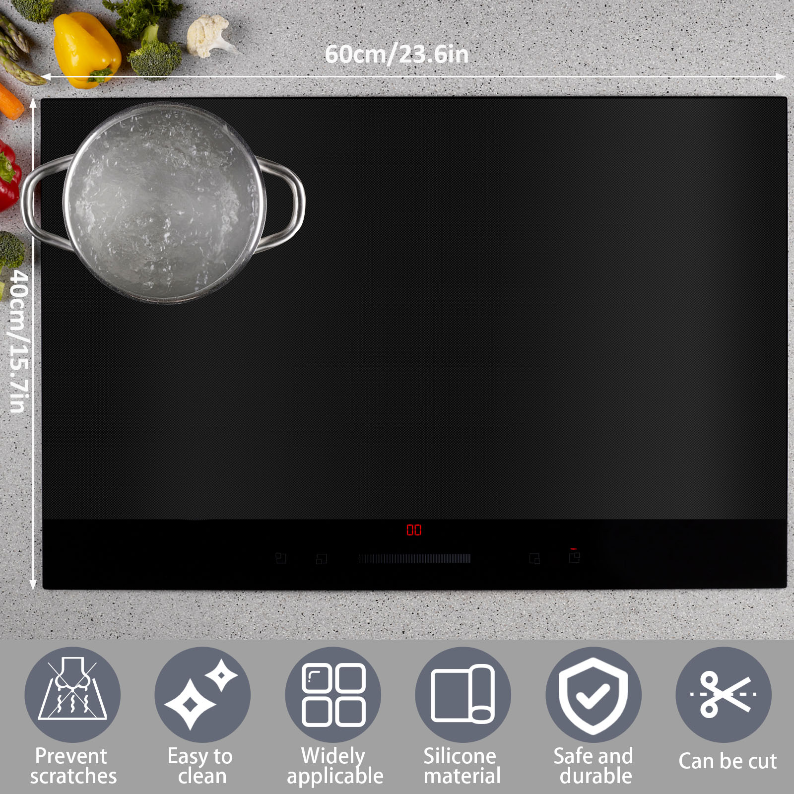 Induction Cooker Cover Silicon - Kitchen Gadgets For Seniors 评论和价格