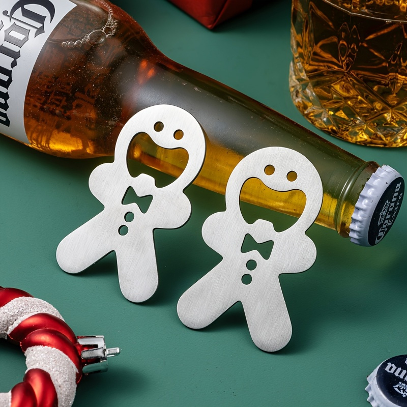 Gingerbread Man Bottle Opener  - Kitchen Gadgets For Men 评论和价格