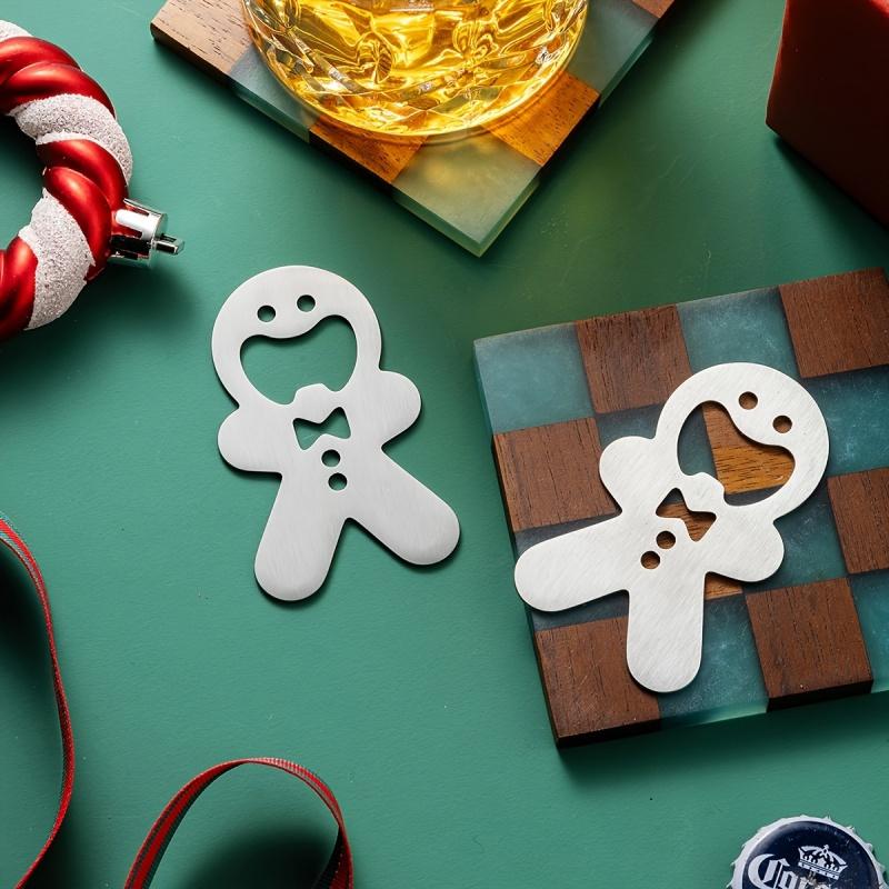 Gingerbread Man Bottle Opener  - Kitchen Gadgets For Men 评论和价格