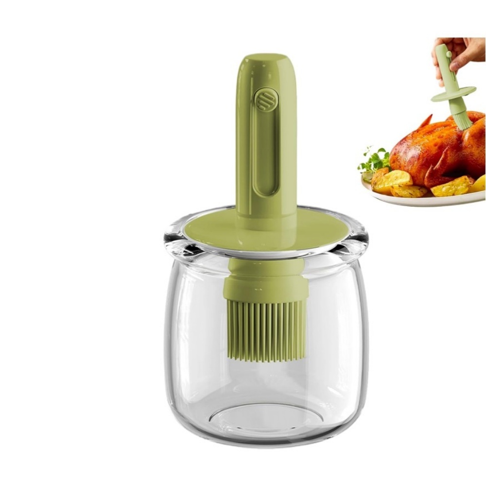 Cooking Oil Dispenser， Lightwe - Kitchen Gadgets Dispenser Brush Holder 评论和价格