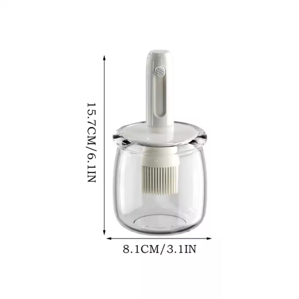 Cooking Oil Dispenser， Lightwe - Kitchen Gadgets Dispenser Brush Holder 评论和价格