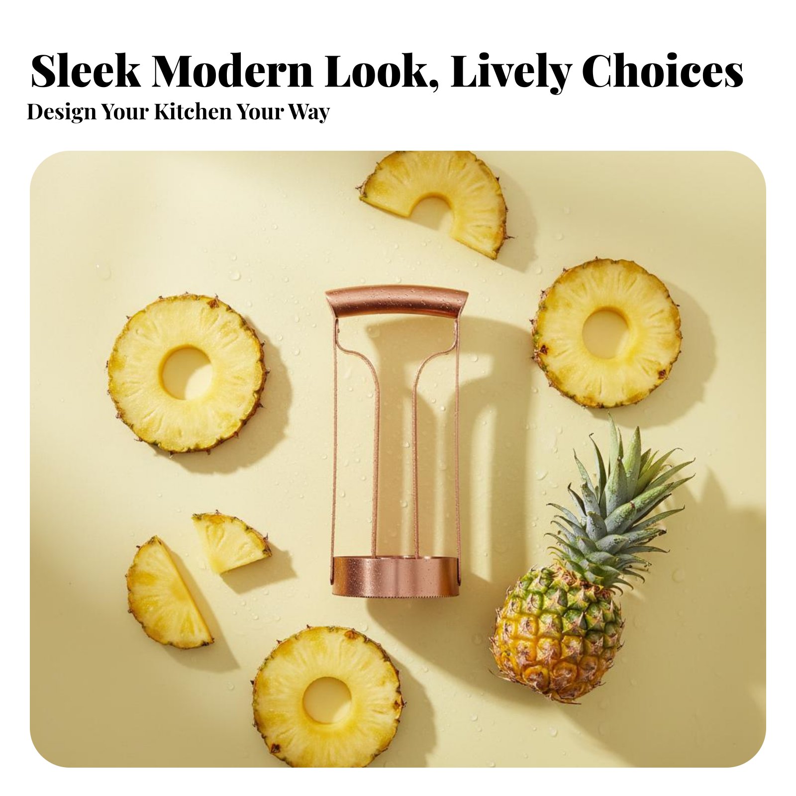 Stainless Steel Pineapple Cutt - Kitchen Gadgets Useful 评论和价格