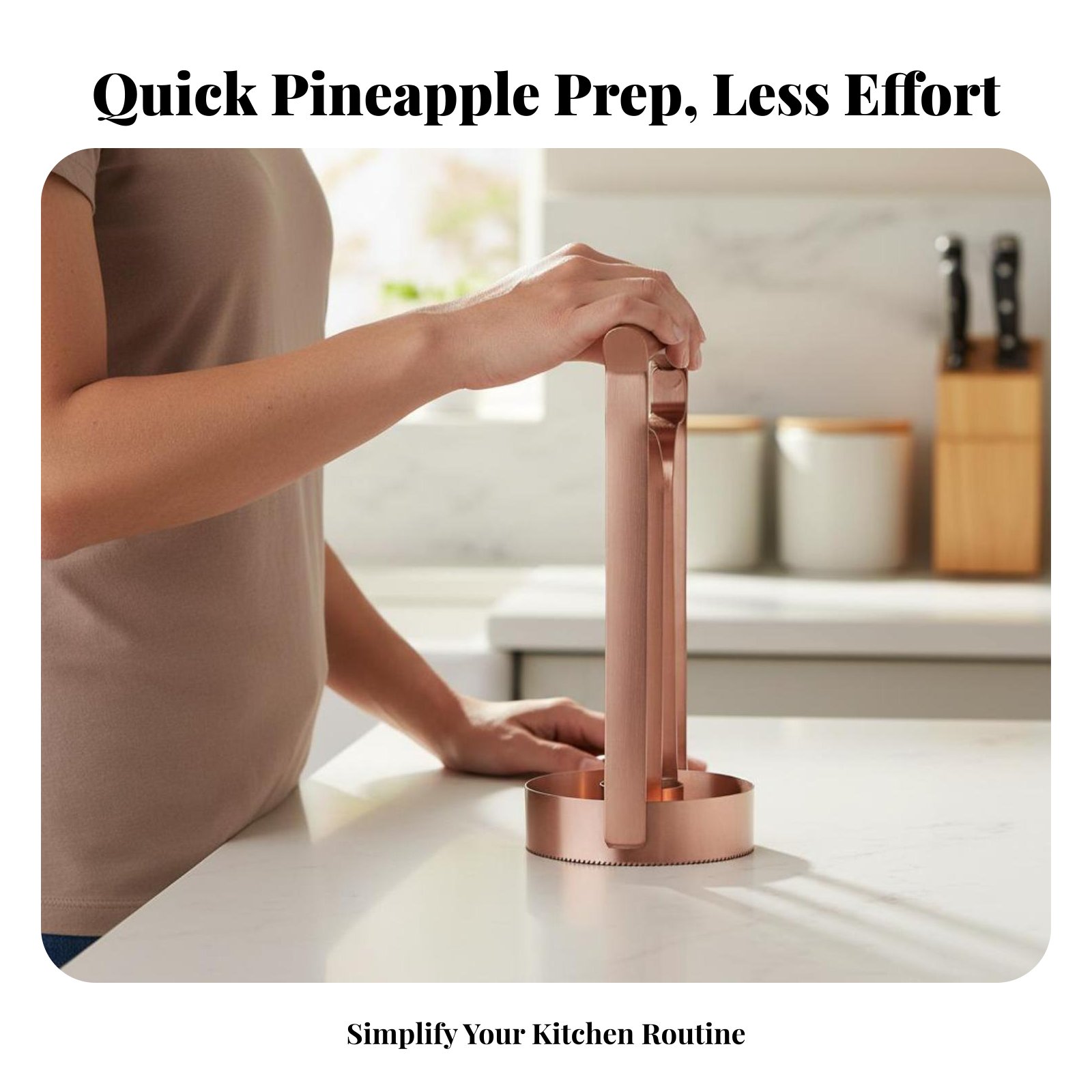 Stainless Steel Pineapple Cutt - Kitchen Gadgets Useful 评论和价格
