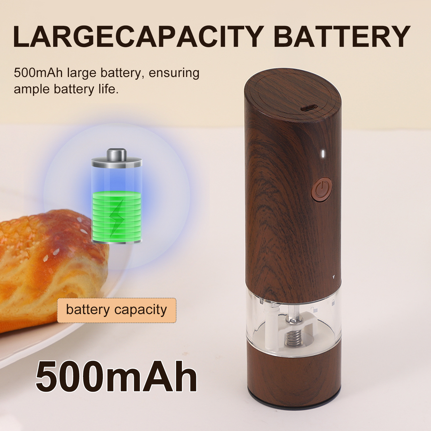 Electric Sea Salt And Pepper G - Kitchen Gadgets Useful 评论和价格