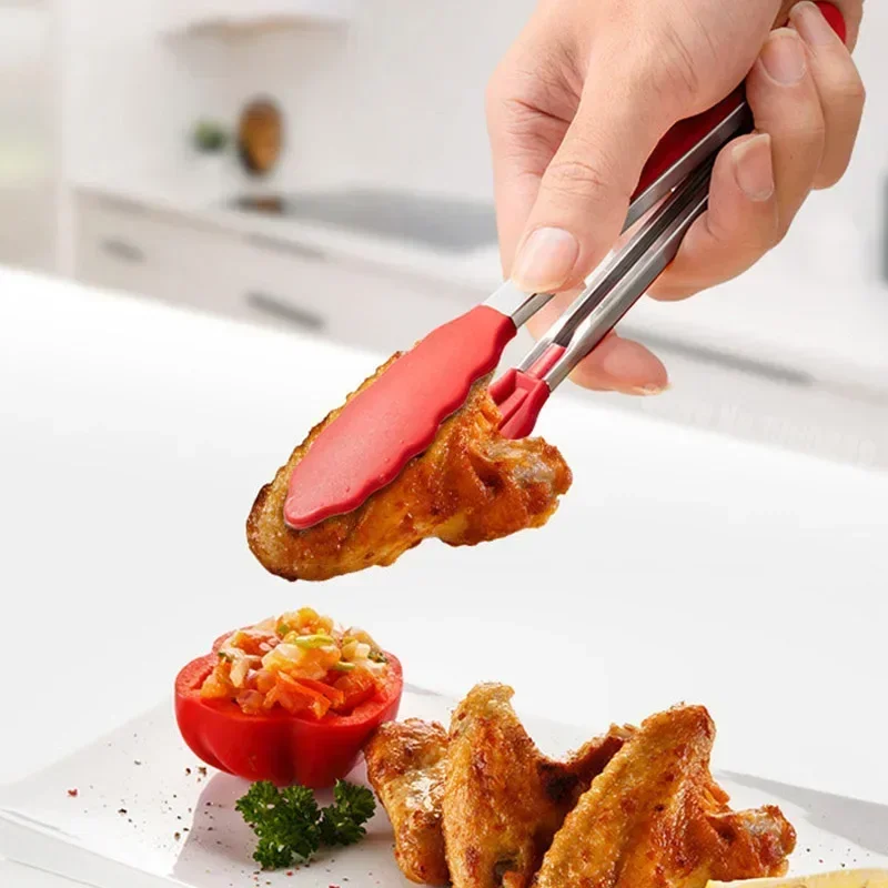 7 Inch Non-Slip Food Tongs Cre - Kitchen Gadgets That Make Life Easier 评论和价格