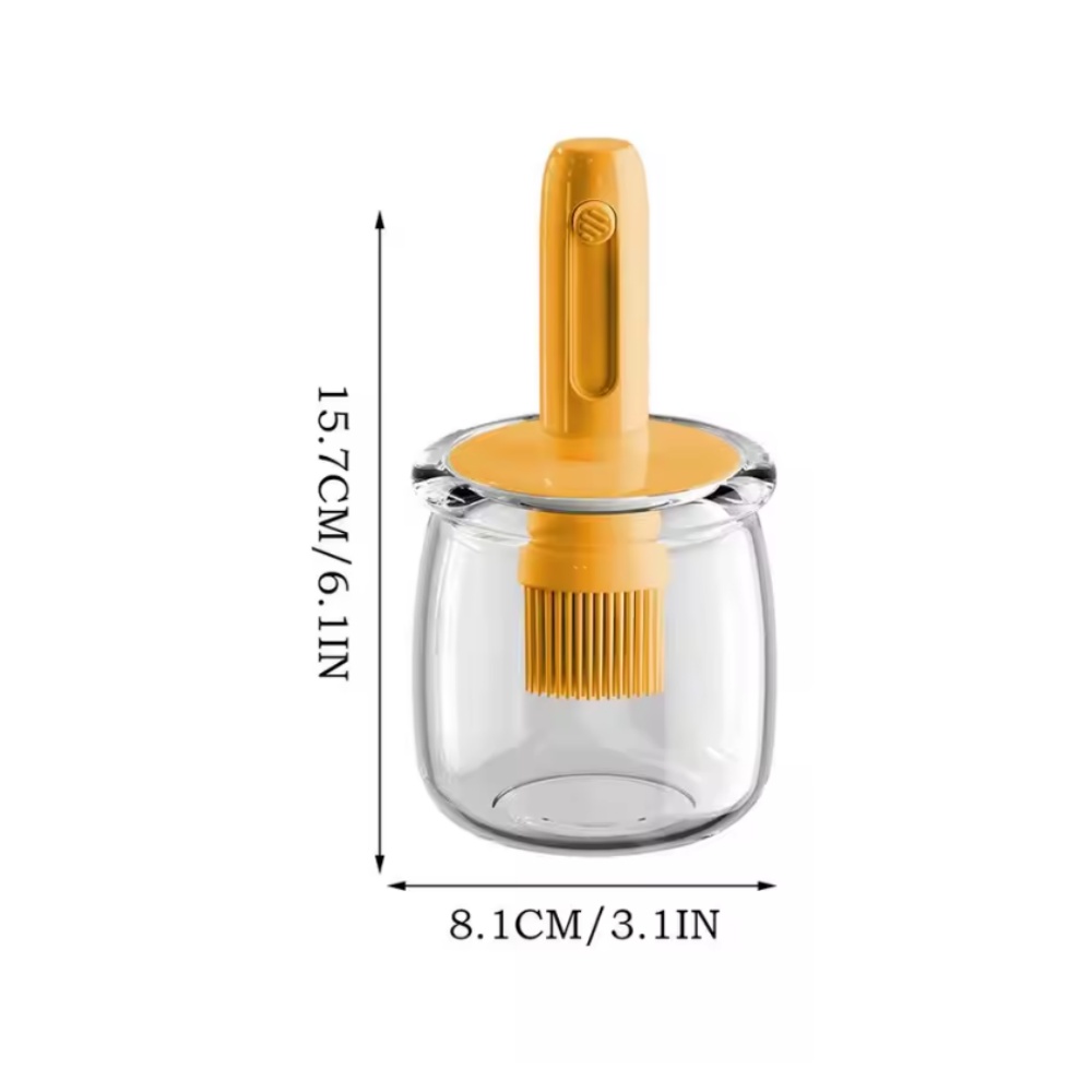 Cooking Oil Dispenser， Lightwe - Kitchen Gadgets Dispenser Brush Holder 评论和价格