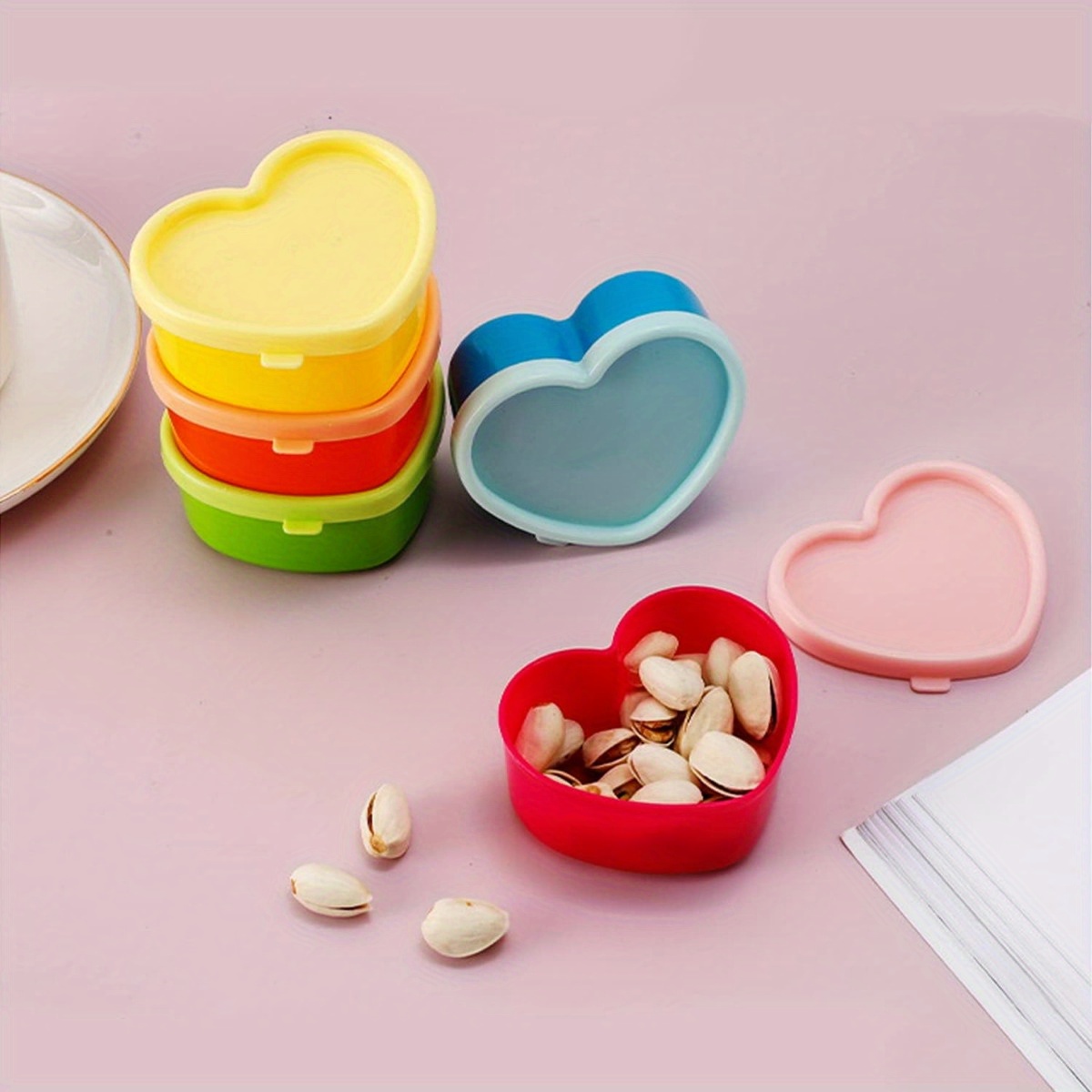 5PCS Mini Lunch Box Condiment  - Kitchen Gadgets Organizer 评论和价格
