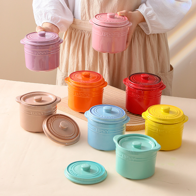 Double Lid Ceramic Bowl,Bird's - Kitchen Gadgets For Arthritic Hands 评论和价格