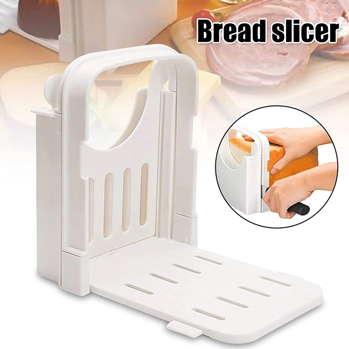 Toast Slicer Tool Foldable Bre - Kitchen Gadgets Guide 评论和价格