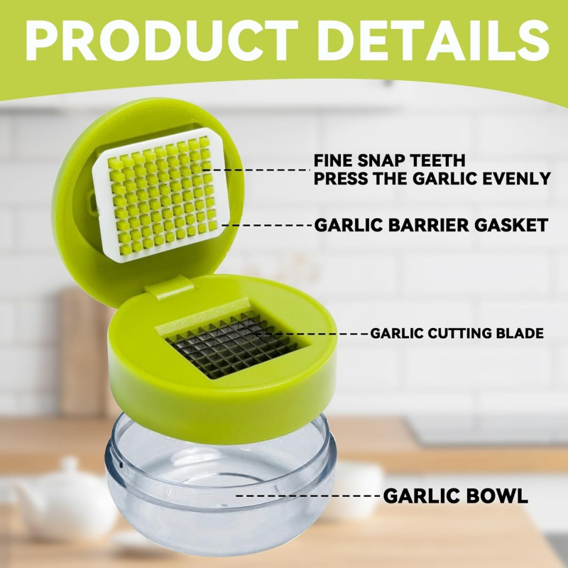 Garlic Mincer for Kitchen Easy - Kitchen Gadgets Garlic 评论和价格