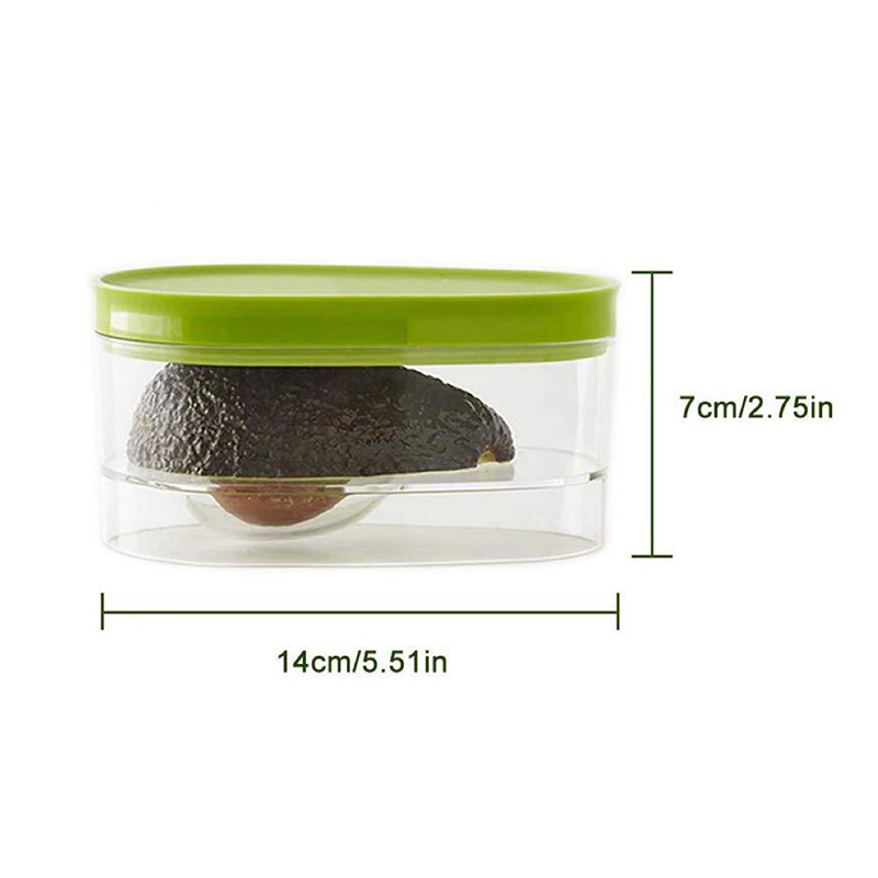 Avocado Food Storage Box Space - Kitchen Gadgets Organizer 评论和价格