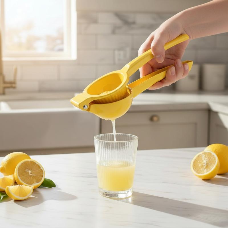Handheld Manual Lemon Juicer C - Kitchen Gadgets Useful 评论和价格