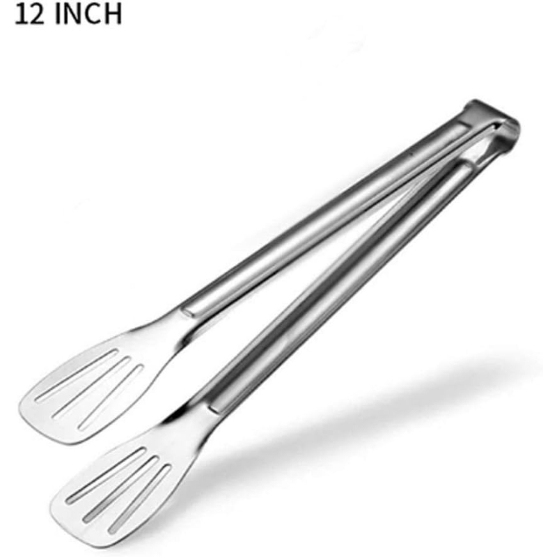 Stainless Steel Food Tongs Kit - Kitchen Gadgets For Arthritic Hands 评论和价格
