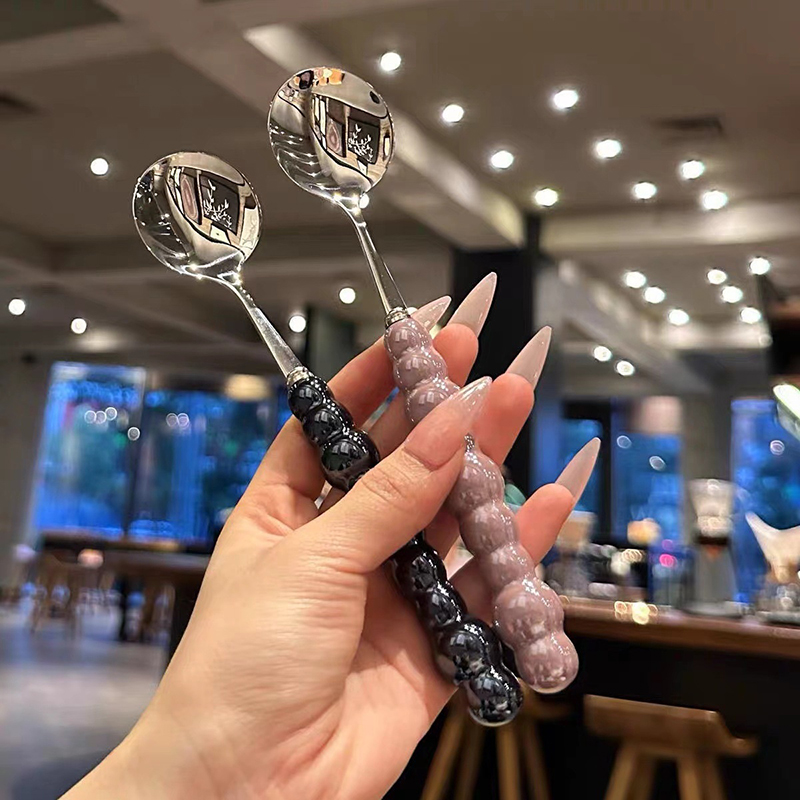 Pearl Handle Spoon Stainless S - Kitchen Gadgets That Make Life Easier 评论和价格