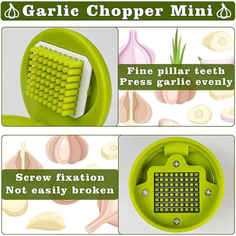 Garlic Press Chopper Manual Ga - Kitchen Gadgets Garlic 评论和价格