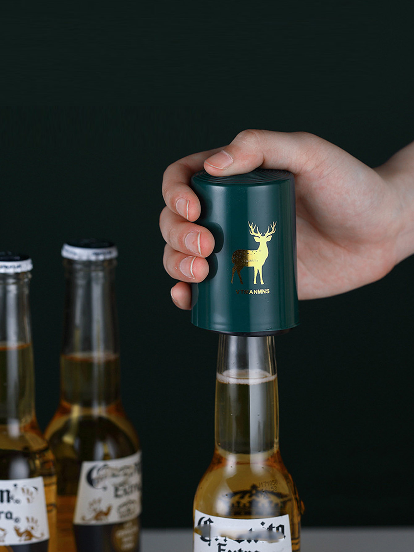 1Pcs Automatic Beer Bottle Ope - Kitchen Home Gadgets 评论和价格