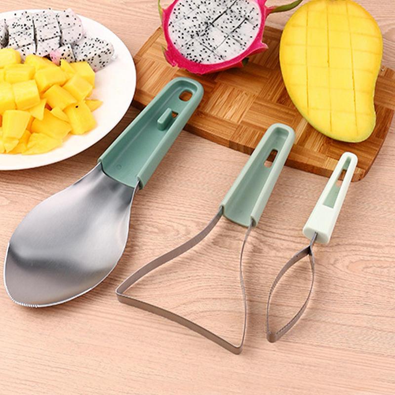 3in1 Mango Peeling Cutting Kni - Avocado Slicer Tool 评论和价格