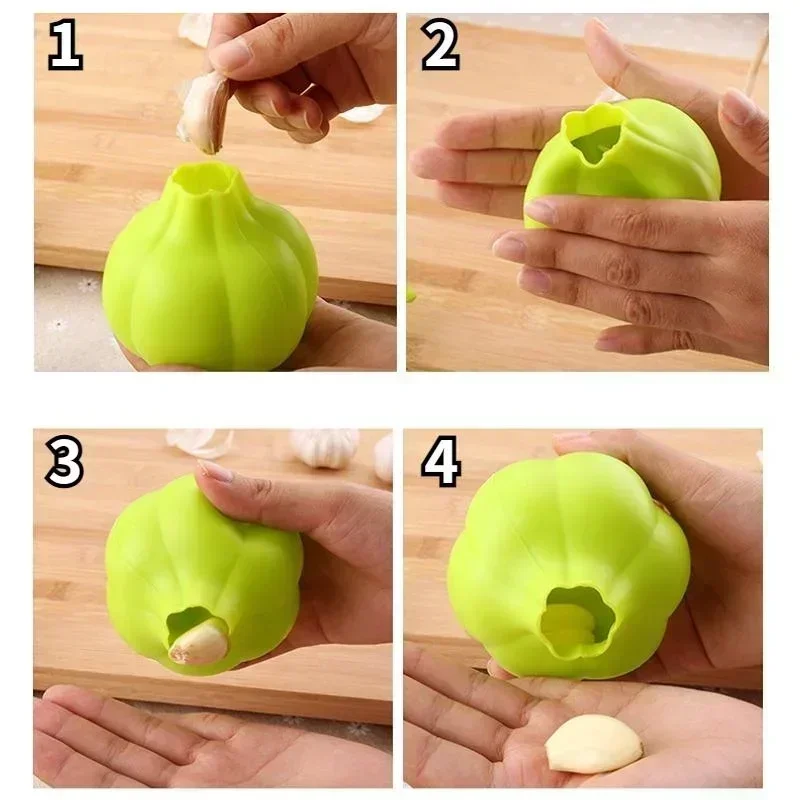 Silicone Garlic Peeler Garlic  - Kitchen Gadgets Garlic 评论和价格