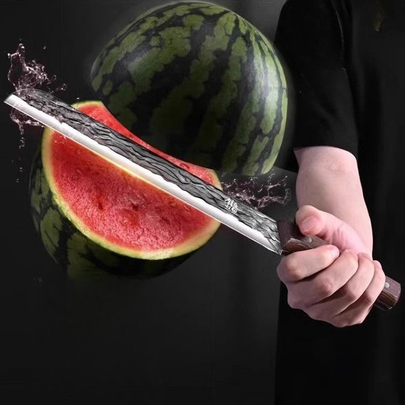 Forged fruit knife a large and - Watermelon Slicer Cutter 评论和价格