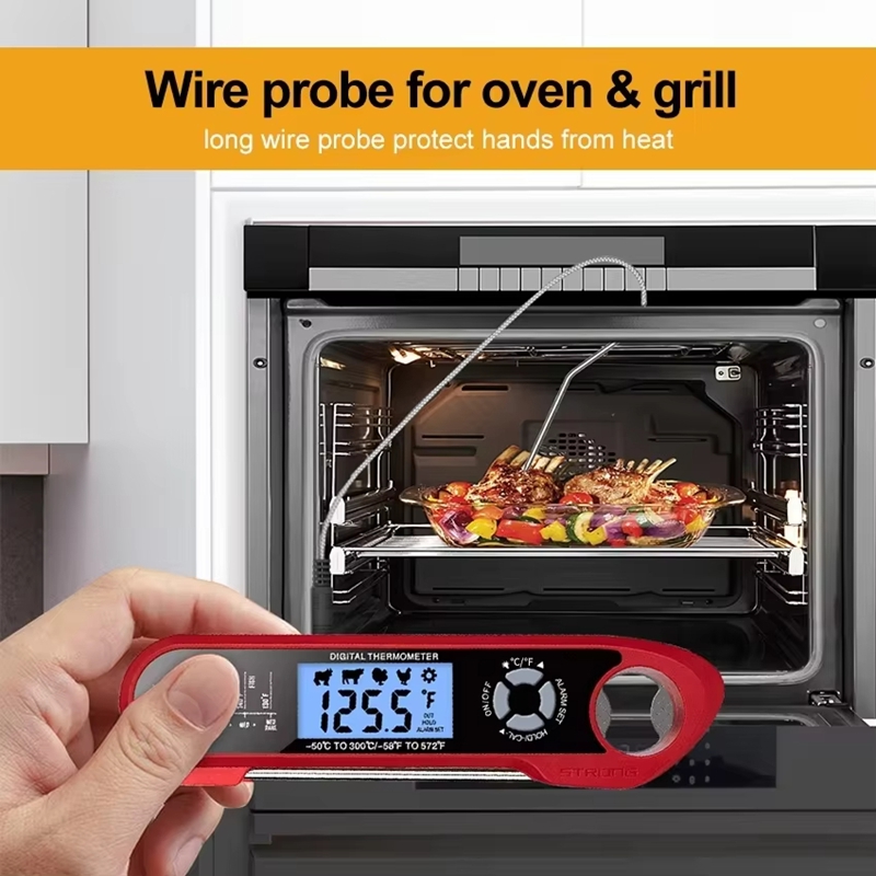 Meat Thermometer Dual-Probe Di - Kitchen Gadgets For Arthritic Hands 评论和价格
