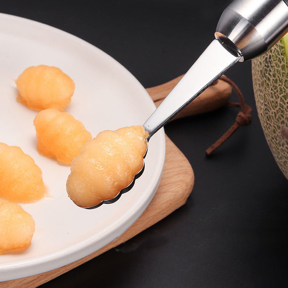1Pcs Stainless Steel Fruit Sco - Kitchen Home Gadgets 评论和价格