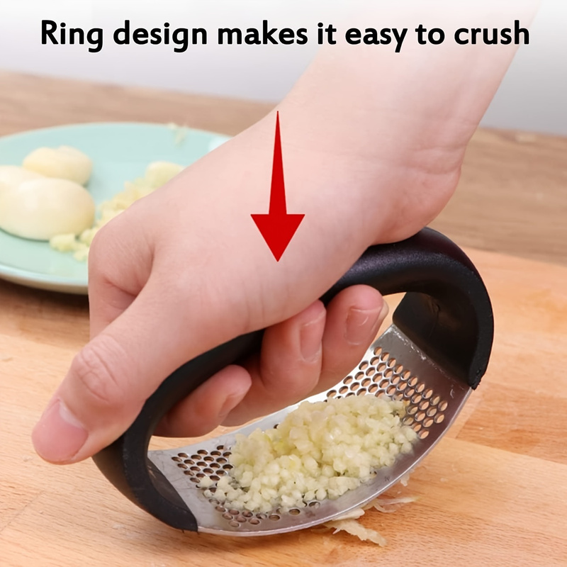 1 Stainless Steel Garlic Press - Kitchen Gadgets Garlic 评论和价格