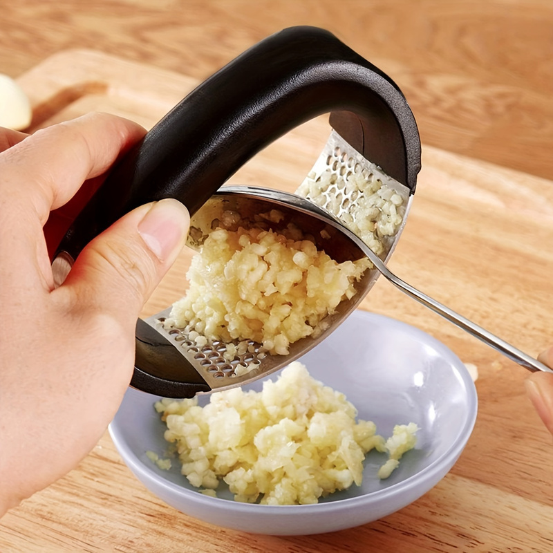 1 Stainless Steel Garlic Press - Kitchen Gadgets Garlic 评论和价格